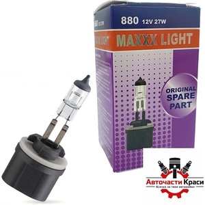 NIKEN Крушка Maxxx Light - H27W/1 (880) 27W 12V (282297) - avtochastikrasi