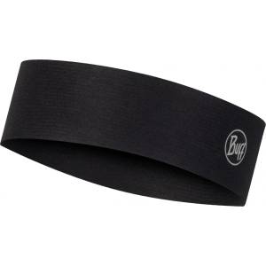 Buff Лента за глава Buff Coolnet UV+ Slim Headband - Reflective / Solid Black - размер One Size (204-5373-0711)