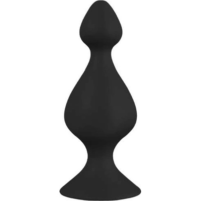 NMC Анален разширител - Butt Plug медицински силикон "BACK UP BLACK" 10.5 см