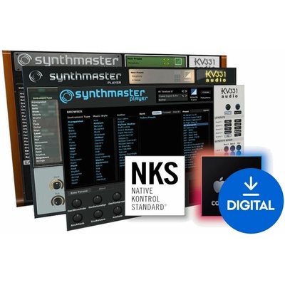 KV331 Audio SynthMaster Player (Digitálny produkt)