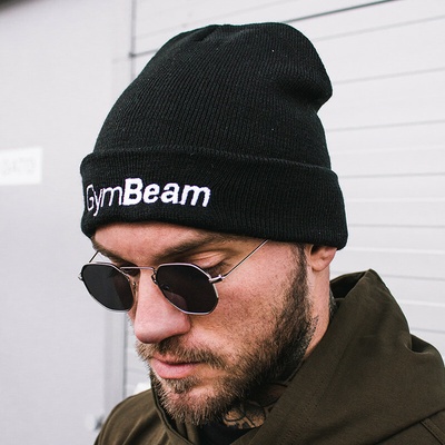 Zimná čiapka Beanie Black GymBeam
