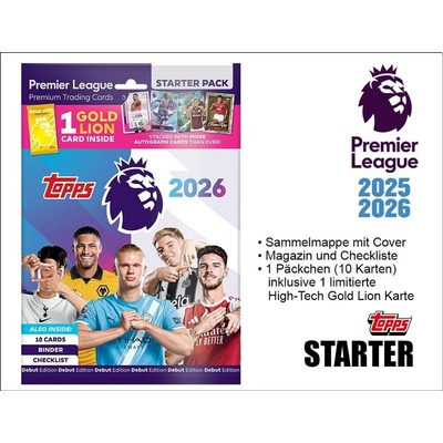 Topps Starter pack PREMIER LEAGUE 2026