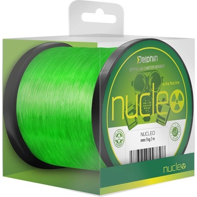 Delphin NUCLEO fluo zelená 600m 0,28mm 6,4kg