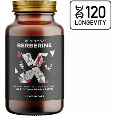 BrainMax Berberin 550 mg 90 rastlinných kapsúl
