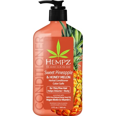 Hempz Sweet Pineapple Honey Melon Herbal Conditioner Балсам за коса унисекс 500ml