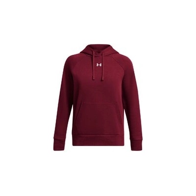Under Armour UA Rival Fleece Hoodie červená