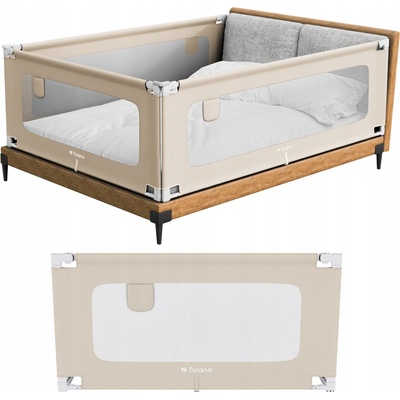 Tulano Cover 44 zábrana na postel 140 cm béžová