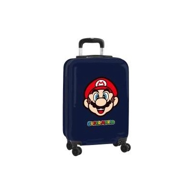 Super Mario Куфар за каюта Super Mario super mario Червен Морско син 20 20 L 34, 5 x 55 x 20 cm