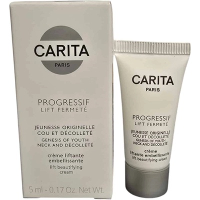 Carita Paris Progressif Lift Fermete Botanical против стареене крем за шия и деколте 5 ml *Мостра