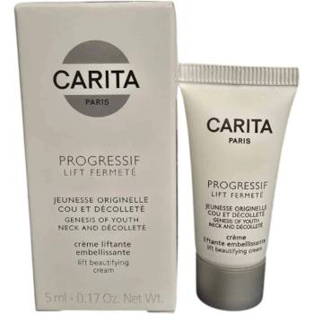 Carita Paris Progressif Lift Fermete Botanical против стареене крем за шия и деколте 5 ml *Мостра