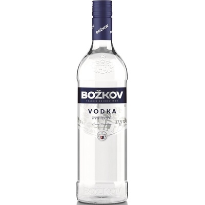 Božkov Vodka 37,5% 1 l (holá láhev)
