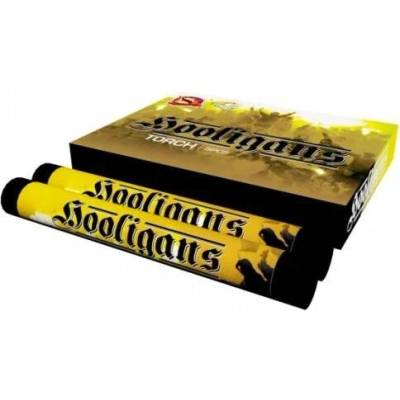 Pochodeň HOOLIGANS žlutá 1 ks