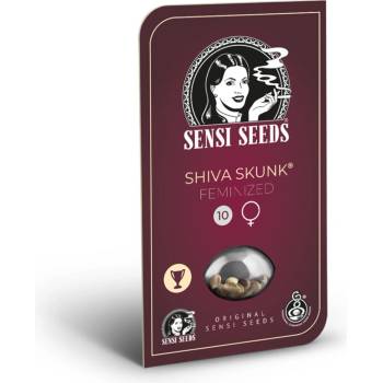 Sensi Seeds Shiva Skunk semena neobsahují THC 3 ks
