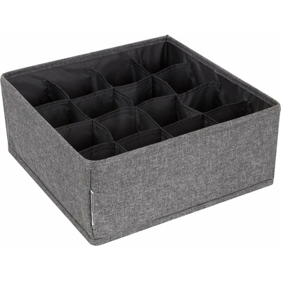 Bigso Soft Storage organizér do šuplíku šedá 29 cm, 11 cm, 29 cm
