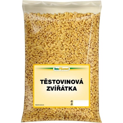Vera Gurmet Těstovinová zvířátka 2,5 kg