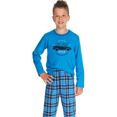 Chlapecké pyžamo Mario s obrázkem Taro modrá