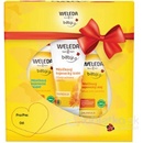 Weleda Nechtíkový dojčenský set kúpeľ 200 ml + olej 200 ml + krém 75 ml + darček - plienka darčeková sada