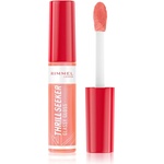 Rimmel Thrill Seeker Glassy Gloss блясък за устни за по-голям обем цвят 250 Peachy Vibes 10ml