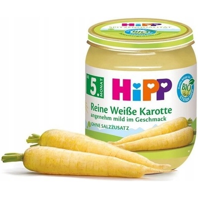 Hipp BIO Biela bezlepková mrkva 125 g