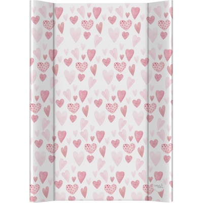Ceba Baby Podložka 2-hranná s pevnou deskou Ultra Light Lots of Love 50 x 70 – Zboží Dáma