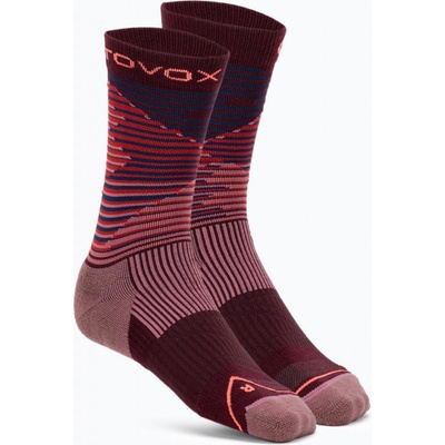 Ortovox W's All Mountain Mid Socks dámske ponožky winetasting