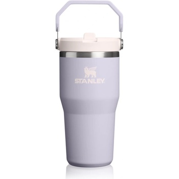 STANLEY IceFlow Flip Straw 2.0 Tumbler неръждаема термобутилка за вода Purple Dust 590ml