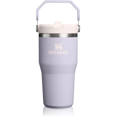 STANLEY IceFlow Flip Straw 2.0 Tumbler неръждаема термобутилка за вода Purple Dust 590ml