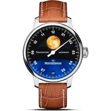 MeisterSinger Stratoscope ST982G Světle hnědý kožený řemínek