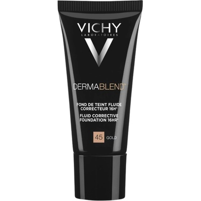 Vichy Dermablend Коригиращ фон дьо тен флуид, №45 Gold, SPF35, 30 ml