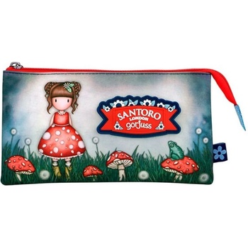 Santoro Несесер Santoro Gorjuss In The Forest - Little Mushroom, с 3 отделения (1280GJ07)