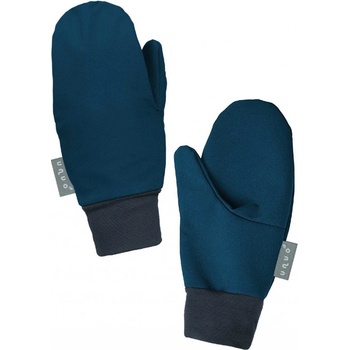 Unuo, Dětské softshellové rukavice s fleecem Tap, Tm. Modročerná