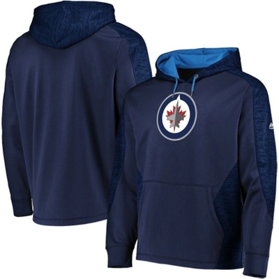 Winnipeg Jets Majestic Armor Therma Base Pullover Hoodie