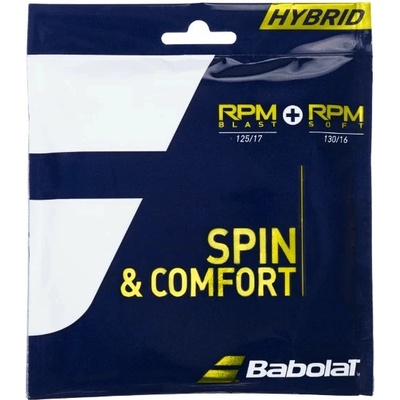 Babolat RPM Blast 1.25mm + RPM Soft 1.30mm 12 m