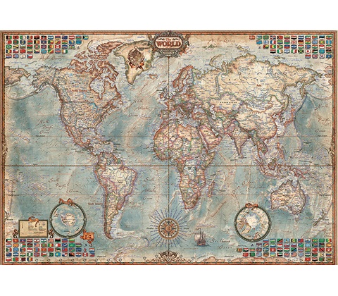 Educa Mapa 1500 dílků