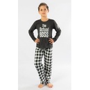 Vienetta Secret dievčenské pyžamo Actual boss šedá