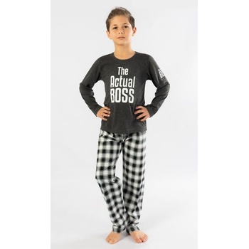 Vienetta Secret dievčenské pyžamo Actual boss šedá