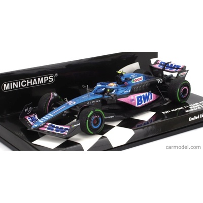 Minichamps Alpine F1 A523 Team Bwt Alpine N 10 Monaco Gp 2023 Pierre Gasly Modrá Růžová 1:43