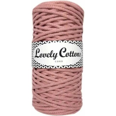 Bavlněná šňůra Lovely Cottons 3mm - Pudrová