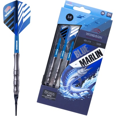 Sada soft šipek Windson Blue Marlin 14g, mosaz