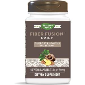 Nature's Way Диетични фибри - Детоксикация и отслабване - Fiber Fusion, 150 капсули Nature’s Way (08452)