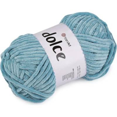 Pletací žinylková příze Dolce 100 g Varianta: 43 (860) modrá andělská, Balení: 1 ks 42108/79186/294164