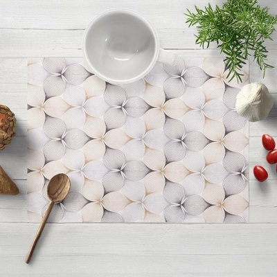 Biante prostírání PML-031 Designové geometrické obrazce na bílém 30x40cm