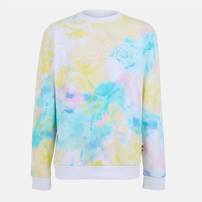 HUGO BOSS Блуза Boss Men's Crew Sweater - White