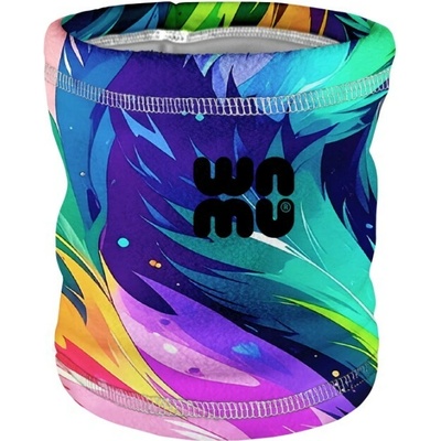 Dětský fleecový nákrčník Duhová kočka – Zboží Dáma