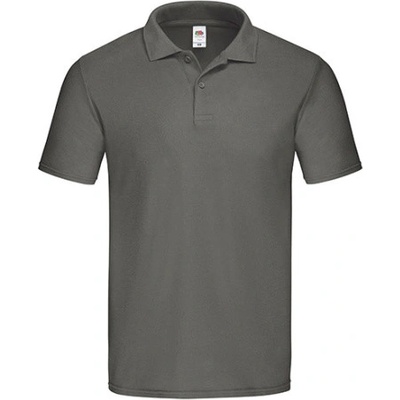 Fruit of the Loom pánská polokošile 63 050 0 Light Graphite Solid