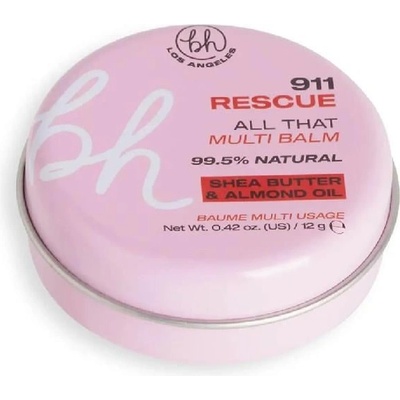 BH Cosmetics Multi-Purpose Lip Balm 911 Rescue All That Multi Balm Балсам за устни унисекс 12gr