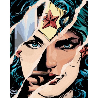 Zuty Wonder woman papír II 40×50 cm bez rámu a bez vypnutí plátna 8596530193081