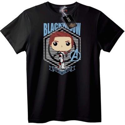 NOONEBRAND Тениска Black Widow Отмъстителите: Краят на Играта - 7XL, White