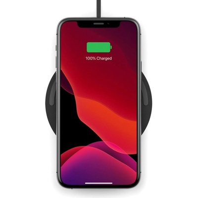 Belkin Boost Charge Wireless Charging Pad 10W - поставка (пад) за безжично зареждане за Apple, Samsung, LG, Sony и други QI съвместими устройства (черен)