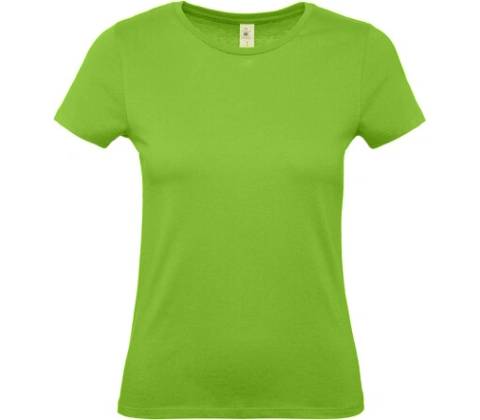 Dámske tričko B&C Basic svetlozelená
